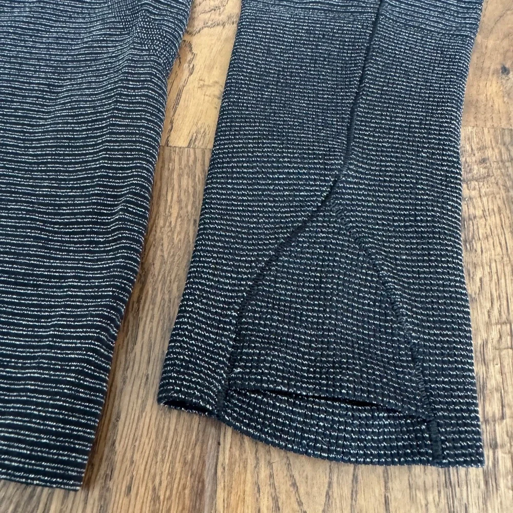 Lululemon Swiftly Tech Long Sleeve‎ Crew Sparkle Black Women's Size 6 H